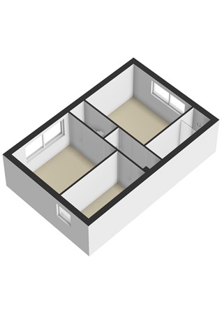 Plattegrond - Tienbundersweg 28, 6321 CR Wijlre - Tienbundersweg 28 Wijlre - Verdieping 3D.jpg